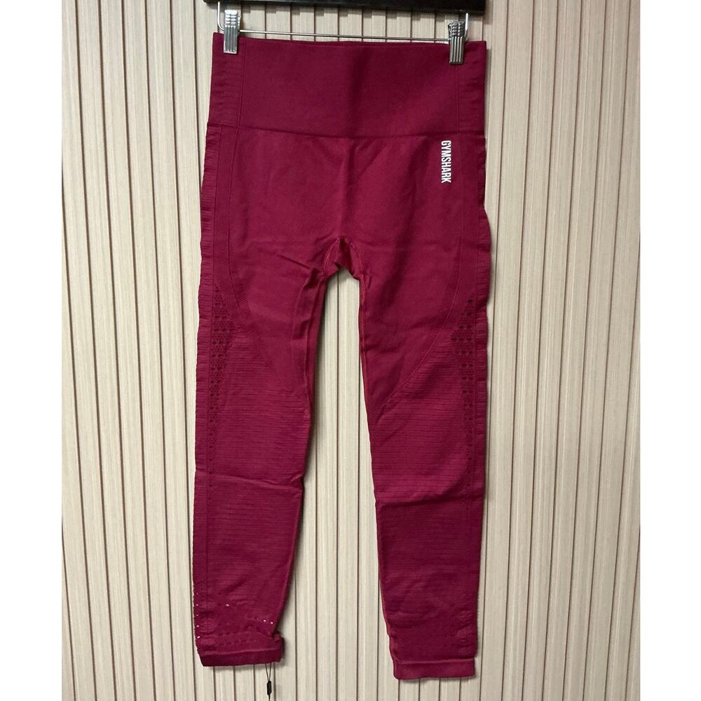 Gymshark Energy Seamless Leggings Beet Size L High Rise
